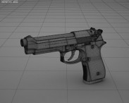 Beretta M9 3d model