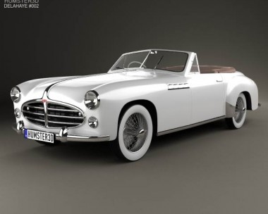 Delahaye 235 Chapron Cabriolet 1951 3D Model