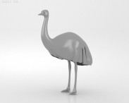 Emu 3d model