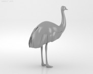 Emu 3d model