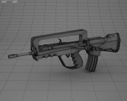 FAMAS G2 3d model