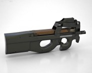 FN P90 3d model