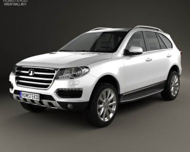 Great Wall Haval H8 2013 3D Model