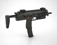 Heckler & Koch MP7 3d model