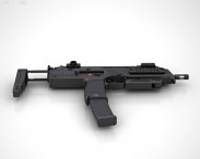 Heckler & Koch MP7 3d model