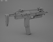 Heckler & Koch MP7 3d model