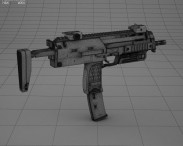 Heckler & Koch MP7 3d model