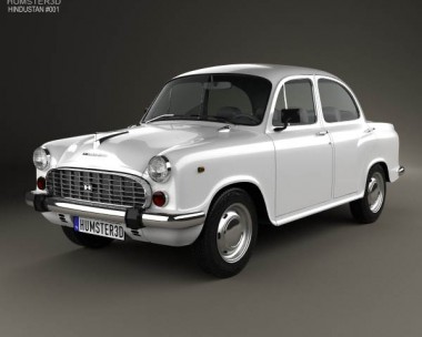 Hindustan Ambassador Classic 1999 3D model