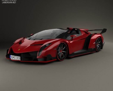 Lamborghini Veneno Roadster 2014 3D Model