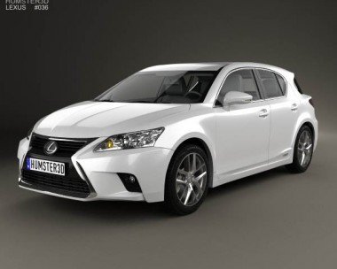 Lexus CT 2014 3D model