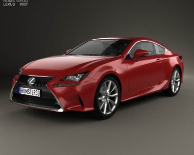 Lexus RC 2014 3D model