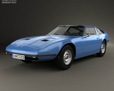 Maserati Indy 1969 3D Model