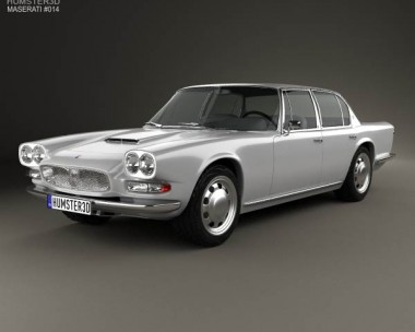 Maserati Quattroporte 1966 3D Model