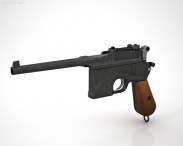 Mauser C96 3d model