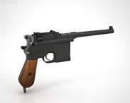 Mauser C96 3d model