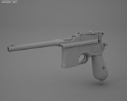 Mauser C96 3d model