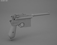 Mauser C96 3d model