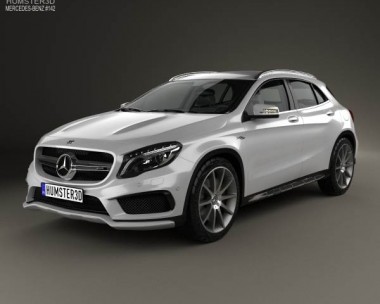 Mercedes-Benz GLA-class 45 AMG 2014 3D Model