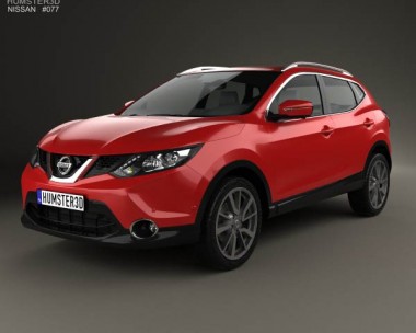 Nissan Qashqai 2014 3D model