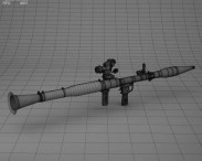 RPG-7 3d model