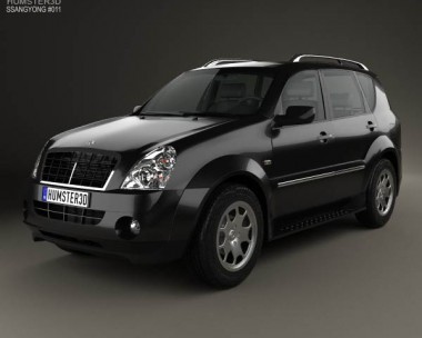 SsangYong Rexton 2001 3D Model