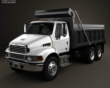 Sterling Acterra Dump Truck 2002 3D model