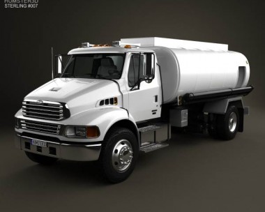 Sterling Acterra Oil Tank Truck 2002 3D model