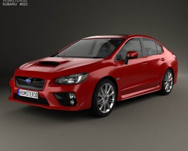 Subaru WRX 2014 3D Model