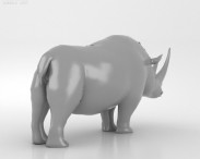 Woolly Rhinoceros 3d model