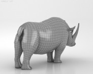 Woolly Rhinoceros 3d model