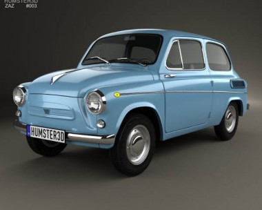 ZAZ 965A Zaporozhets 1962 3D Model