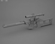 VSS Vintorez 3d model