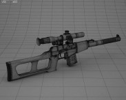 VSS Vintorez 3d model