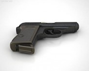 Walther PPK 3d model