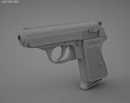 Walther PPK 3d model