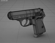 Walther PPK 3d model