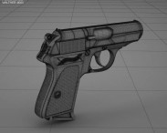 Walther PPK 3d model