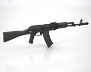 AK-74M 3d model