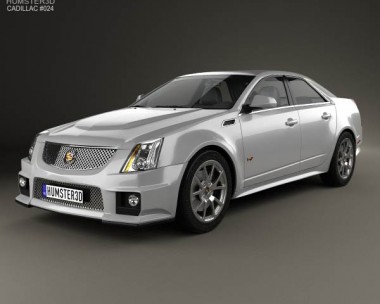 Cadillac CTS-V sedan 2009 3D model