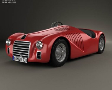 Ferrari 125 S 1947 3D model