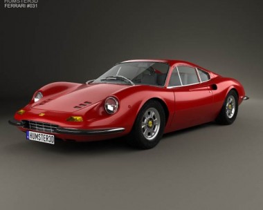 Ferrari Dino 246 GT 1969 3D model