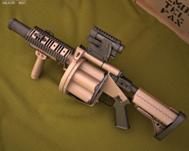 Milkor MGL-105 3D Model