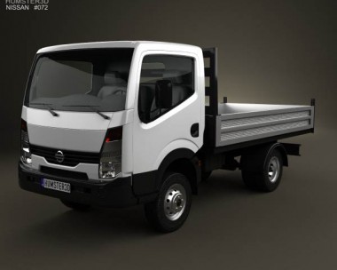 Nissan Cabstar Tipper Truck 2006 3D Model