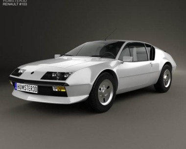 Renault Alpine A310 1976 3D Model