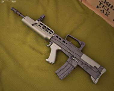 SA80 L85A1 3D Model