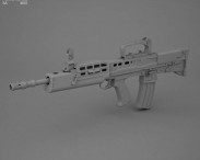 SA80 L85A1 3d model