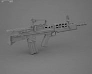 SA80 L85A1 3d model