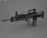 SA80 L85A1 3d model