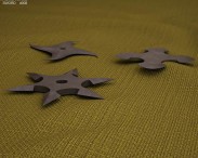 Shurikens 3d model