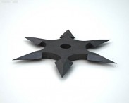 Shurikens 3d model